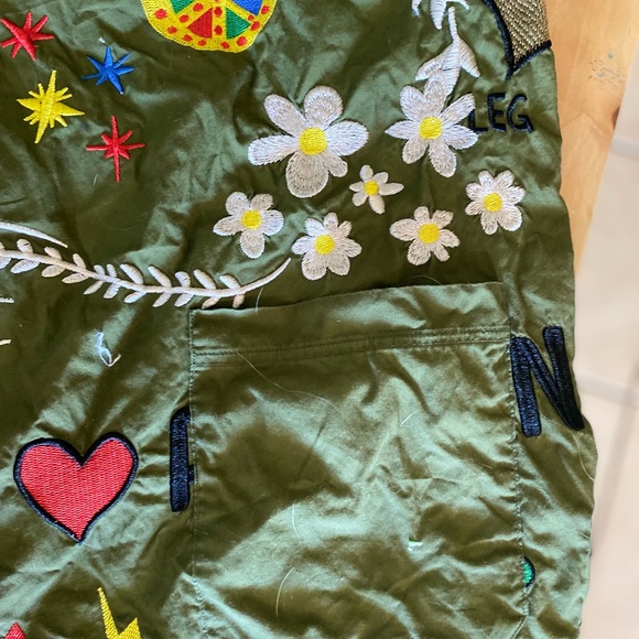 Adidas X Pharrell Williams camp embroidered cotton button up shirt - Picture 13 of 16